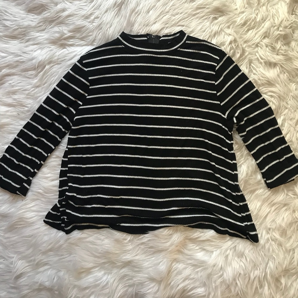 Striped crop top